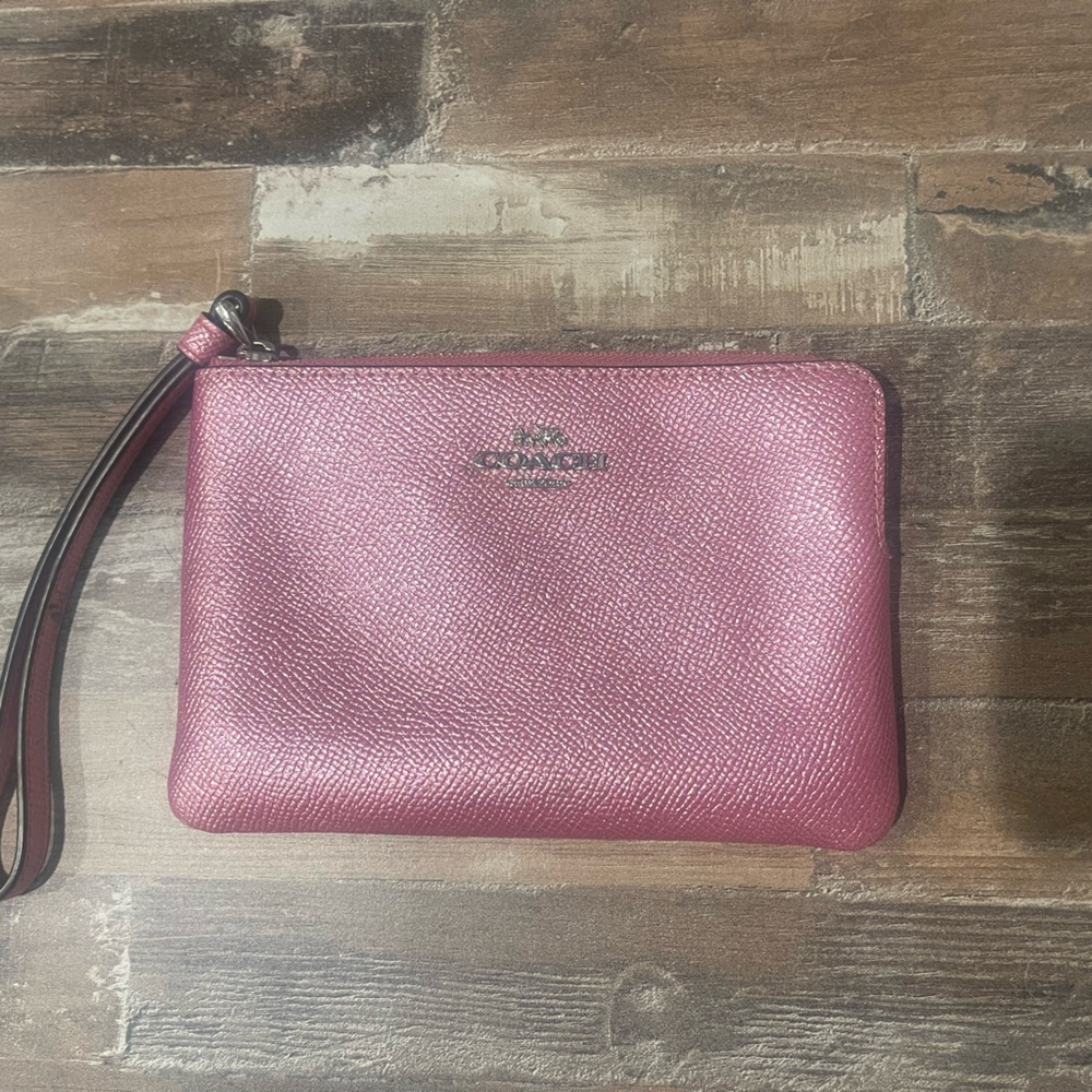 Cute coach wristlet!
